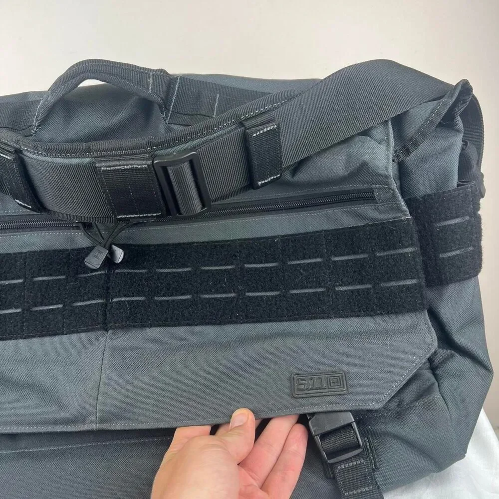5.11 RUSH Delivery LIMA Messenger Crossbody Tactical Black Duffle bag